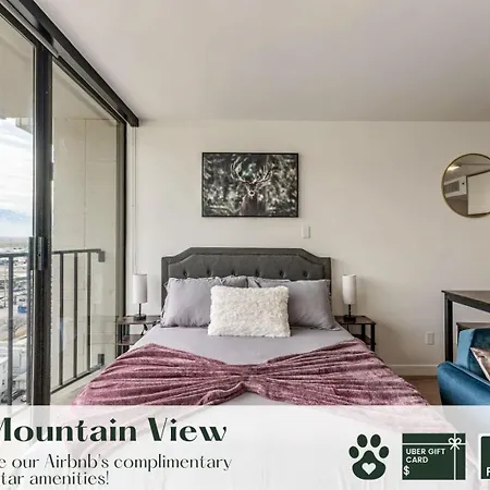 Cozy Mountain View Queen Bed Free Pkg Gym
